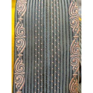 1950s - 1960s ~SQUARE END BEAT POET BEATNIK ROCKABILLY ~VINTAGE SKINNY TIE ~ 54"